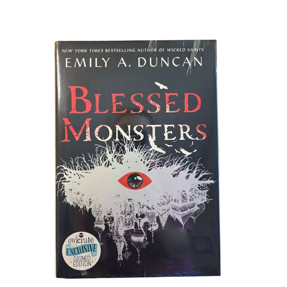 Blessed Monsters By Emily A. Duncan OwlCrate Exclusive Signed First Edition Hard